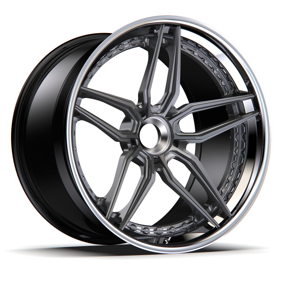 AL13 RS50 forged wheel with center lock cap