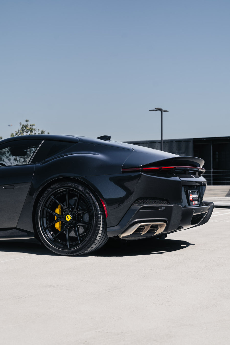 Ferrari 12Cilindri on AL13 RS60 forged wheels in Gloss Black finish