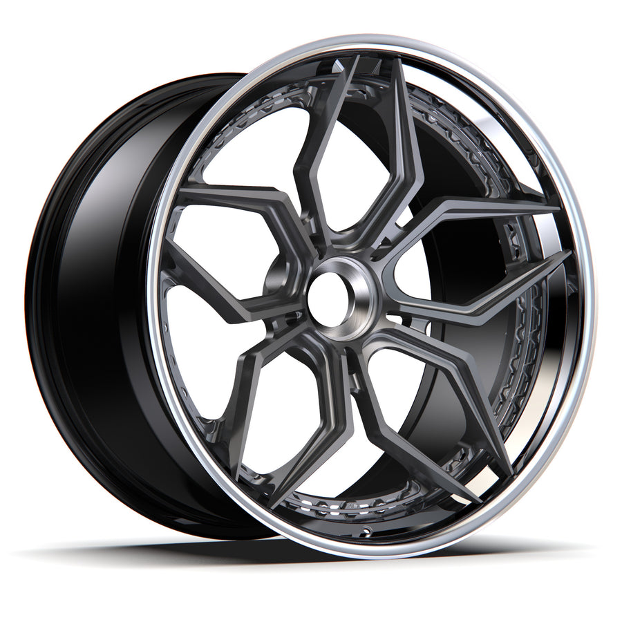 AL13 RS70 forged wheel with center lock cap