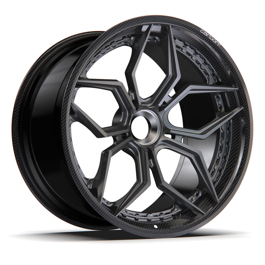 AL13 RS70 Carbon6 carbon hybrid forged wheel
