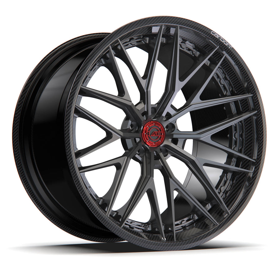 AL13 RS90 Carbon6 carbon hybrid forged wheel