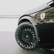 Ferrari Purosangue on AL13 S025 forged wheels in Satin Black / Gloss Black finish