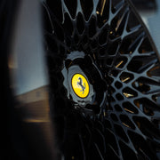 Ferrari SF90 Stradale - filenames say S020 on AL13 S025 forged wheels in Gloss Black finish