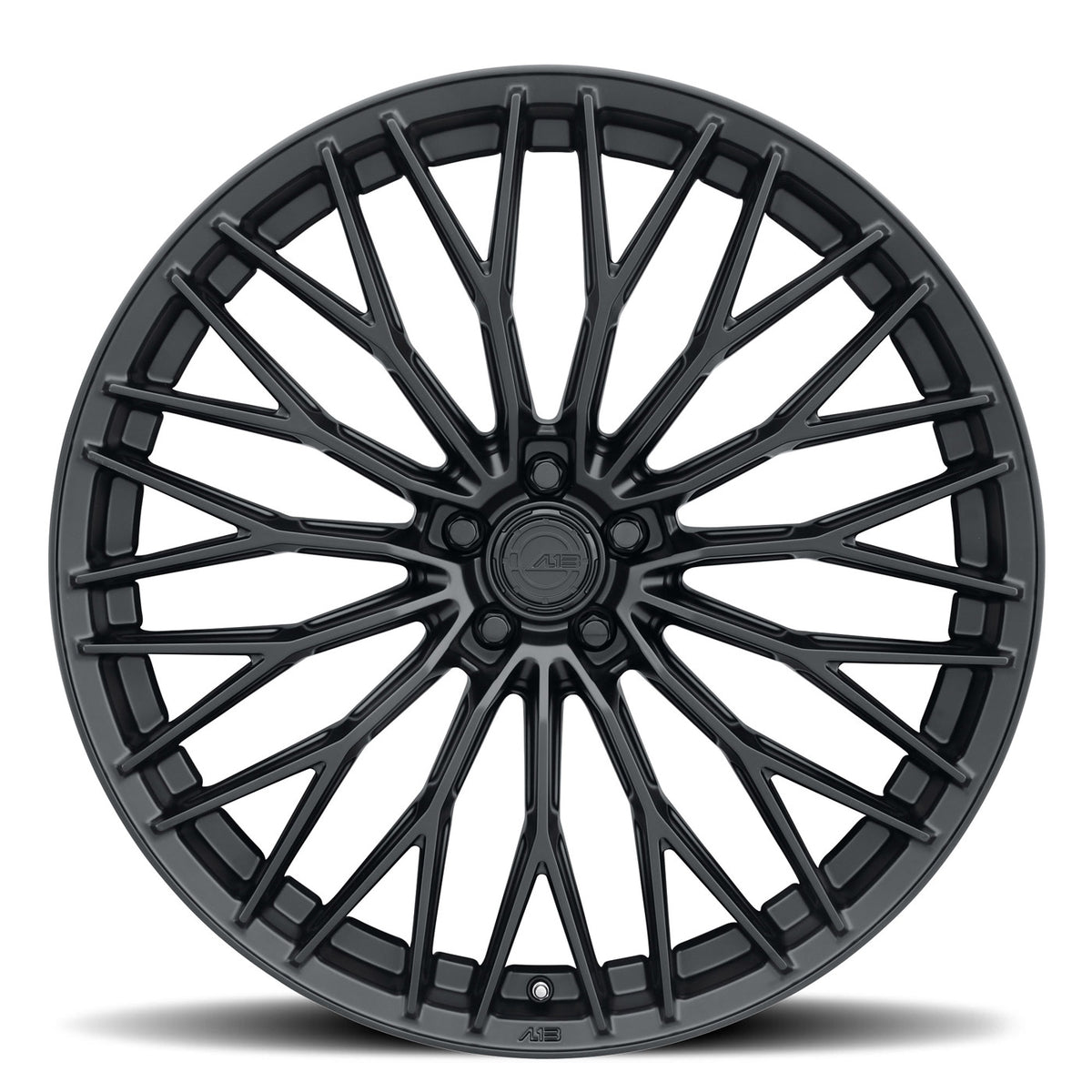 22" AL13 FR100 Black 22x9 22x10.5 Concave Wheels Rims Fits Infiniti M37 M56