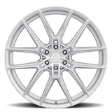 24" AL13 FR66 Silver 24X10 Concave Wheels Fits Jeep Wagoneer