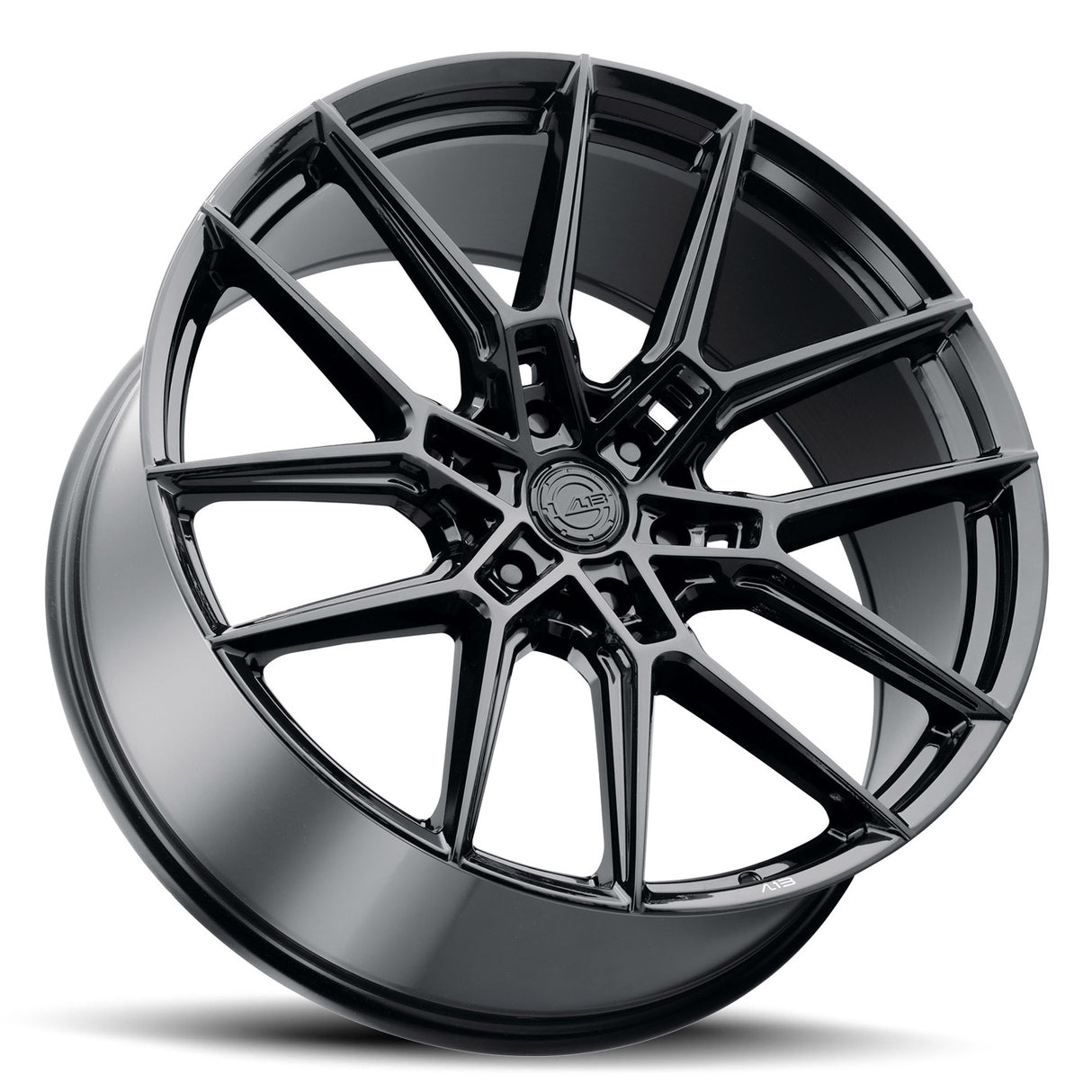 24" AL13 FR66 Black 24X10 Concave Wheels Fits Lincoln Navigator