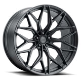 20" AL13 FR80 Black 20x9 20x12 Wheels Rims Fits Porsche 997 911 4 4S Turbo