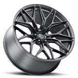 20" AL13 FR80 Black 20x9 20x12 Wheels Rims Fits Porsche 997 911 4 4S Turbo