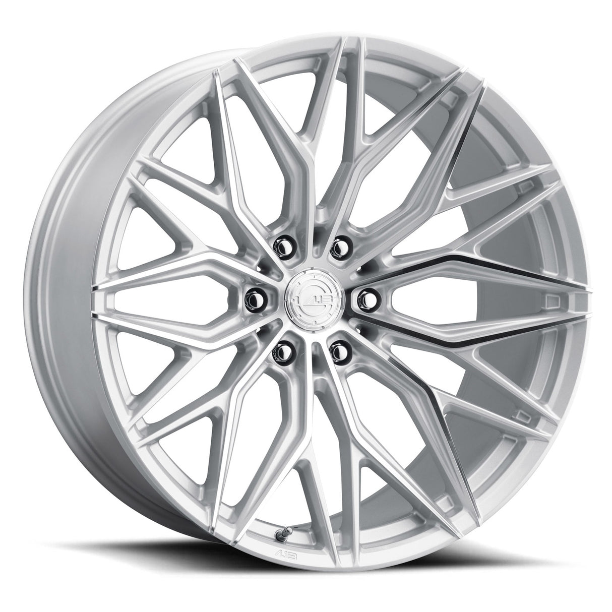 22" AL13 FR86 Silver 22x10 Concave Wheels Fits GMC Sierra