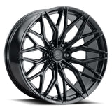 24" AL13 FR86 Black 24X10 Concave Wheels Fits Cadillac Escalade