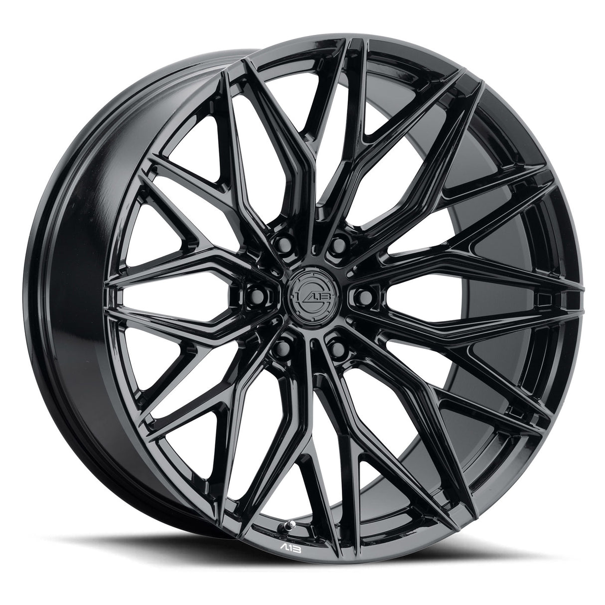 22" AL13 FR86 Gloss Black 22x10 Concave Wheels Rims Fits RAM 1500