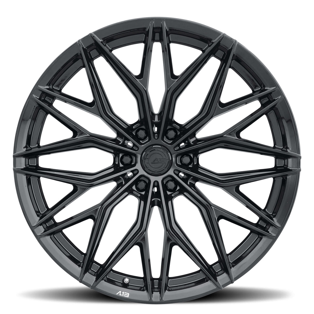 24" AL13 FR86 Black 24X10 Concave Wheels Fits Cadillac Escalade