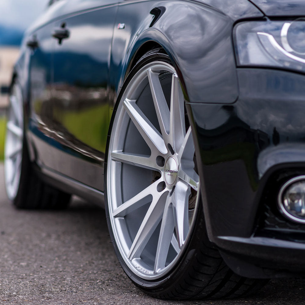 20" Vossen VFS-1 Silver 20x8.5 20x9 Forged Wheels Rims Fit Audi B8 A4 S4 Quattro