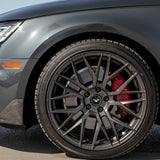 22" Vorsteiner V-FF 107 Carbon Graphite Forged Concave Wheels Rims Fits Audi RS6