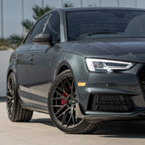 22" Vorsteiner V-FF 107 Carbon Graphite Forged Concave Wheels Rims Fits Audi RS6