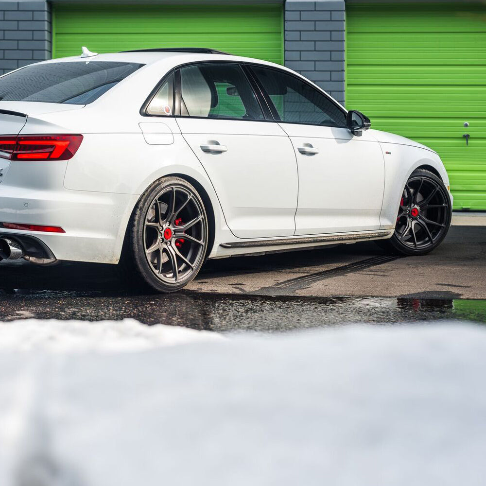 19" Vorsteiner V-FF 103 Forged Concave Graphite Wheels Rims Fits Audi B9 A4 S4