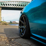 19" ROHANA RC7 GRAPHITE 19X9.5 CONCAVE WHEELS RIMS FITS AUDI B8 A5 S5