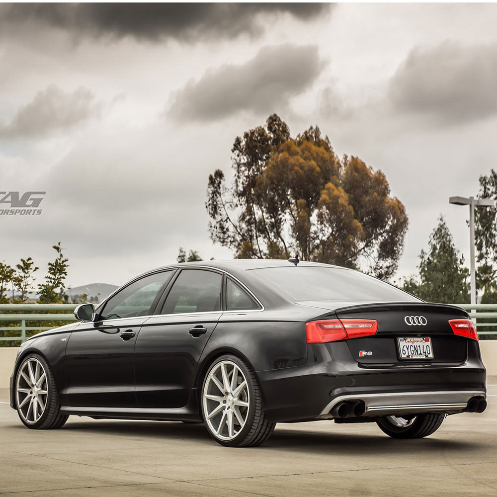 19" Vossen VFS-1 Silver 19x9 Hybrid Forged Concave Wheels Rims Fits Audi S4