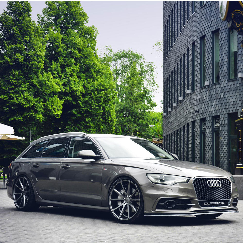 21" Vossen VFS-1 Grey 21x9.5 Hybrid Forged Concave Wheels Rims Fits Audi S8