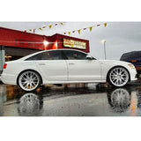 20" Forgiato Flow 001 Black Forged Concave Wheels Rims Fit Jaguar XJRS XJS
