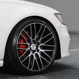 20" SAVINI BM13 GLOSS BLACK CONCAVE WHEELS RIMS FITS HONDA ACCORD COUPE