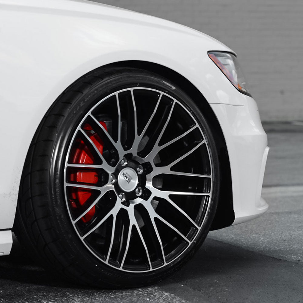 20" SAVINI BM13 SILVER CONCAVE WHEELS RIMS FITS INFINITI Q60 COUPE