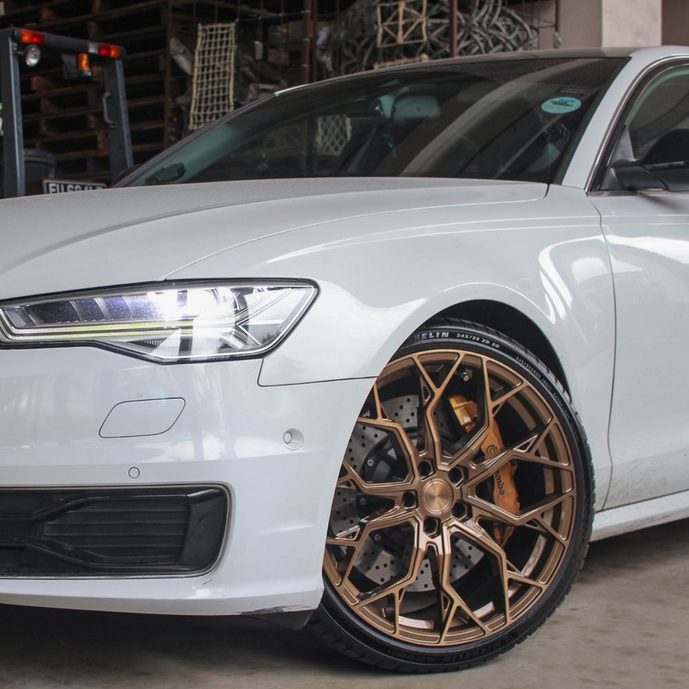 19" Stance SF10 Bronze Forged Concave Wheels Rims Fits Infiniti Q60 Coupe