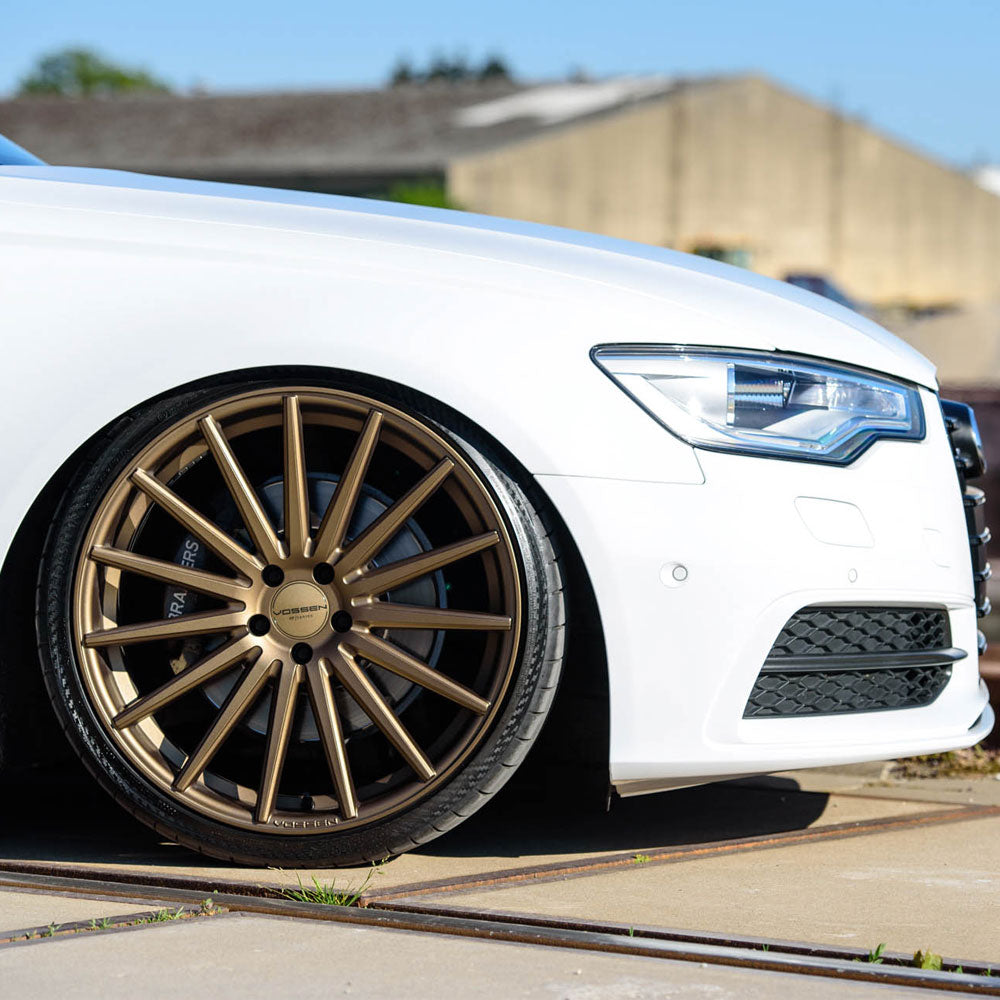 22" Vossen VFS-2 Bronze 22x9 22x10.5 Forged Wheels Rims Fits Bentley Continental