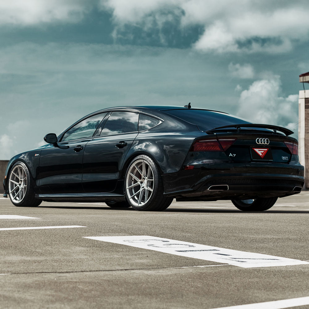 21" Ferrada FR8 Silver 21x9 Forged Concave Wheels Rims Fits Tesla Model S