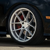 21" Ferrada FR8 Silver 21x9 Forged Concave Wheels Rims Fits Tesla Model S