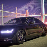 20" Vossen HF1 Black 20x8.5 20x10 1273 Concave Wheels Rims Fits Jaguar XF