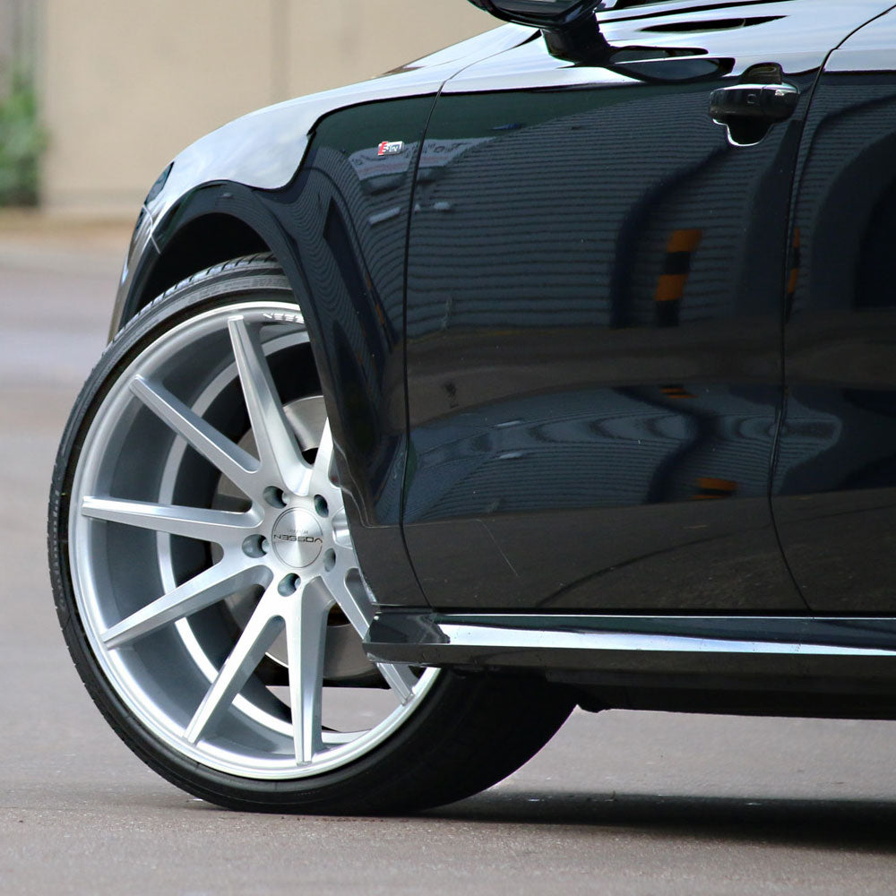 19" Vossen VFS-1 Silver 19x9 19x9.5 Forged Concave Wheels Rims Fits Audi C7 A6