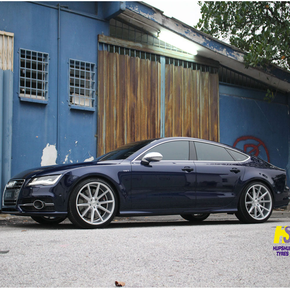 19" Vossen VFS-1 Silver 19x9 19x9.5 Forged Concave Wheels Rims Fits Audi C7 A6