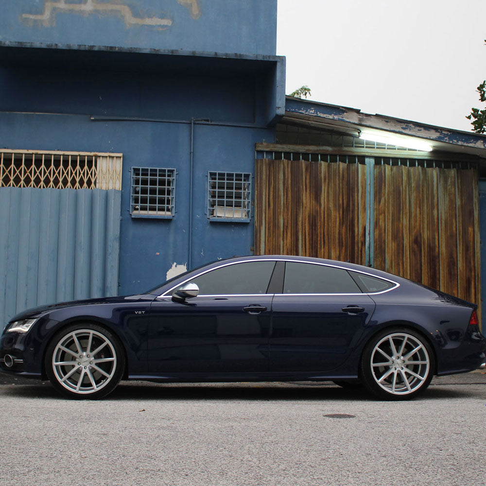 19" Vossen VFS-1 Silver 19x9 19x9.5 Forged Concave Wheels Rims Fits Audi C7 A6