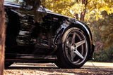 19" FERRADA FR3 BLACK CONCAVE STAGGERED WHEELS RIMS FITS ACURA TL