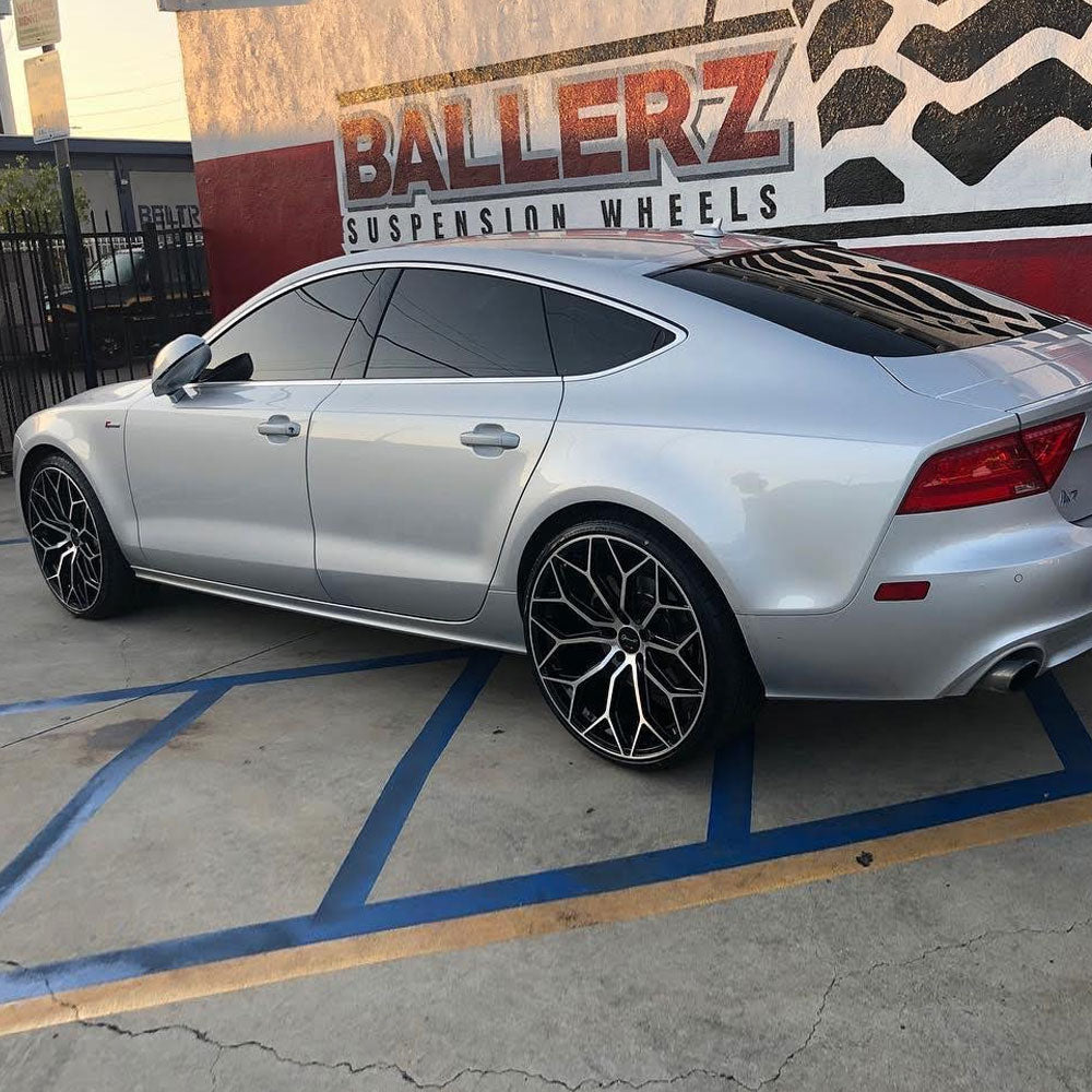 20" Gianelle Monte Carlo Silver Concave Wheels Rims Fits Benz S400 S550 S63 S65