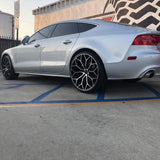 20" Gianelle Monte Carlo Machined 20x8.5 Wheels Rims Fits Audi C6 A6 Quattro