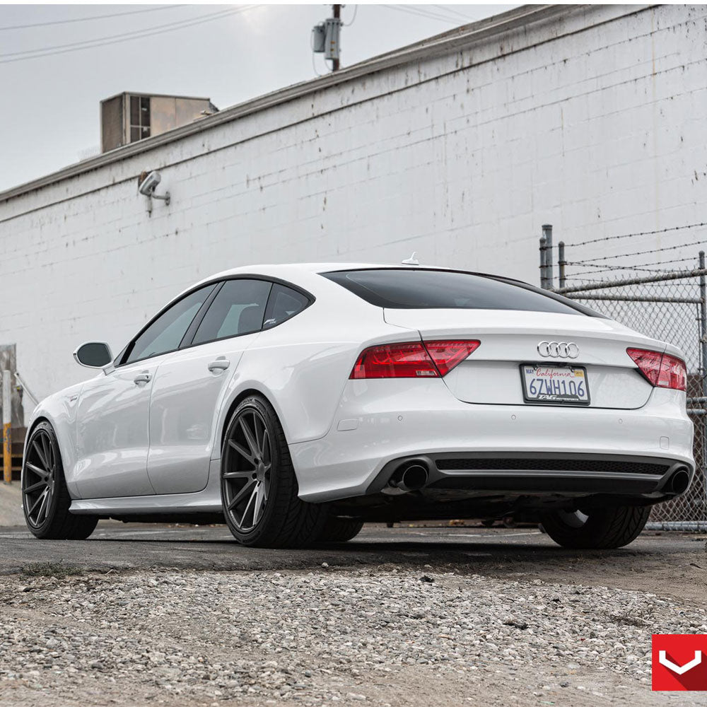 21" Vossen VFS-1 Grey 21x9.5 Hybrid Forged Concave Wheels Rims Fits Audi S8