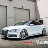 19" Vossen VFS-1 Silver 19x8.5 Forged Concave Wheels Rims Fit Audi B6 A4 Quattro