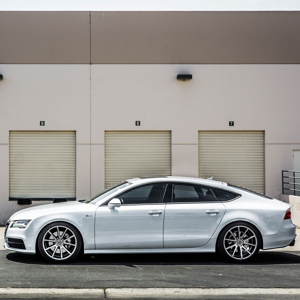 19" Vossen VFS-1 Silver 19x9 19x9.5 Forged Wheels Rims Fit Audi B8 A4 S4 Quattro
