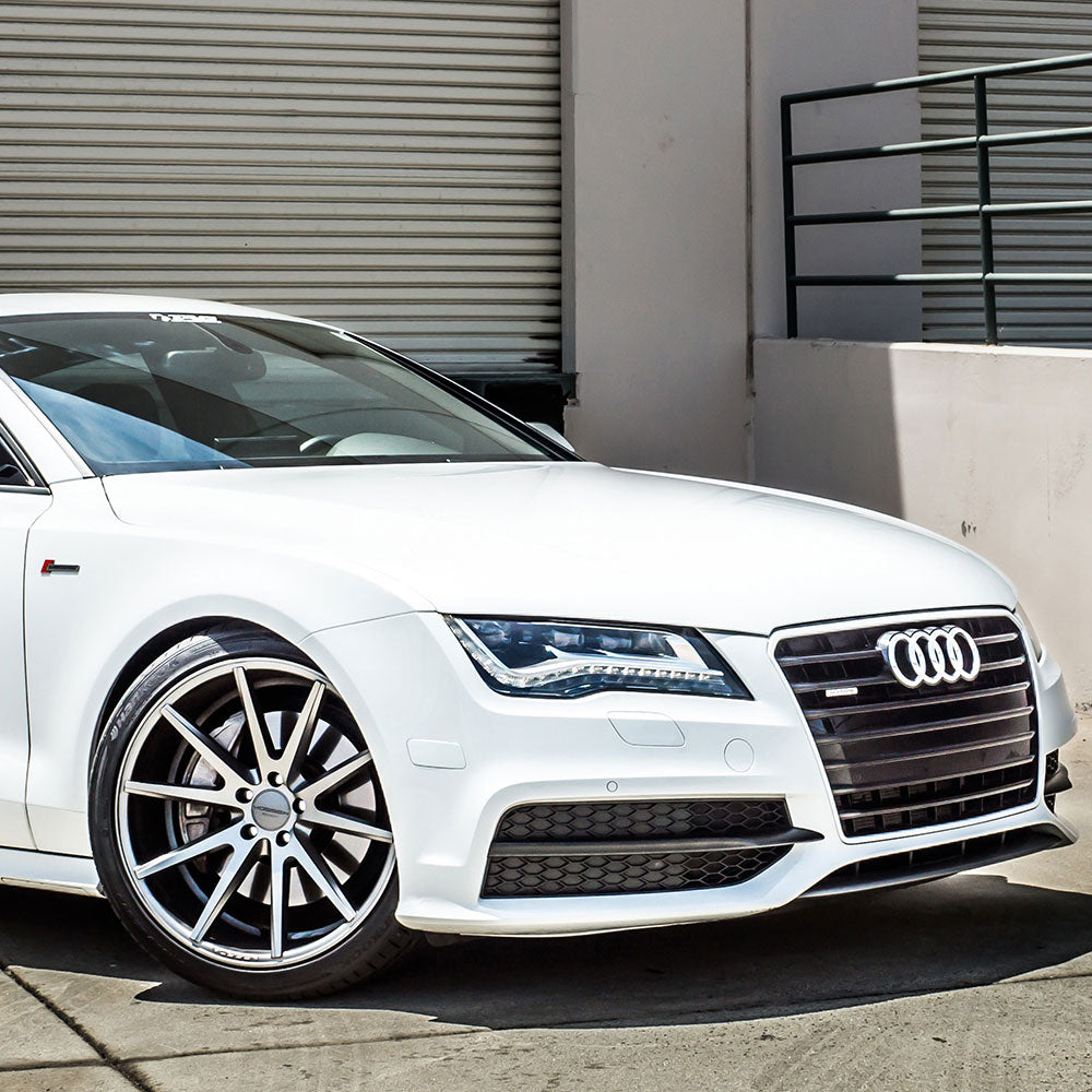 19" Vossen VFS-1 Silver 19x9 Hybrid Forged Concave Wheels Rims Fits Audi S4