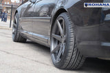 19" ROHANA RC7 GRAPHITE CONCAVE WHEELS RIMS FITS AUDI C6 A6