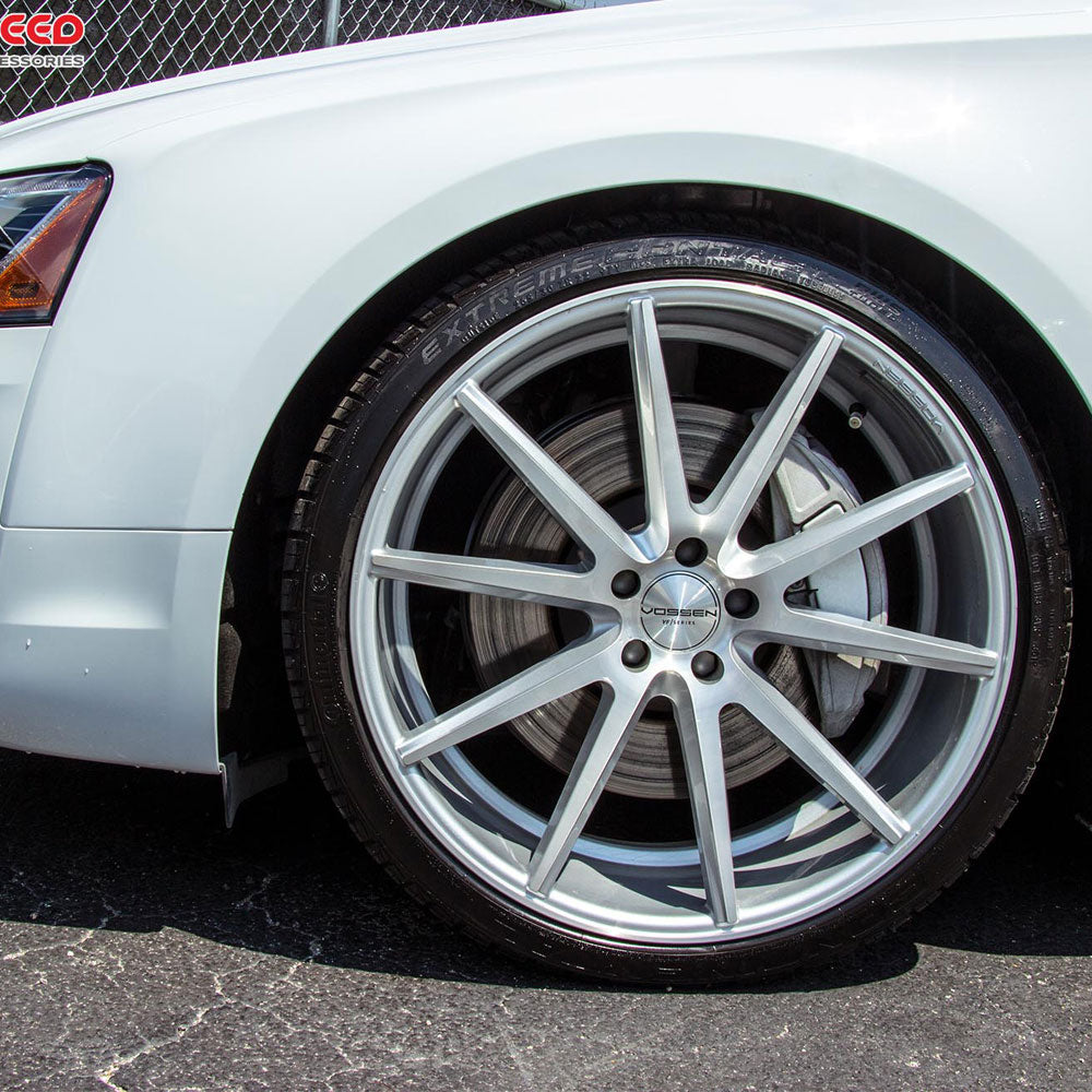 19" Vossen VFS-1 Silver 19x9 19x9.5 Forged Concave Wheels Rims Fits Audi C7 A6