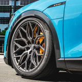 19" Vossen HF2 Black 19X9 19X9 1096 Concave Wheels Rims Fits Audi C6 A6 Quattro