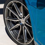 21" Vossen HF3 Grey 21X9 21X10.5 1166 Concave Wheels Rims Fits BMW F10 528 535 5