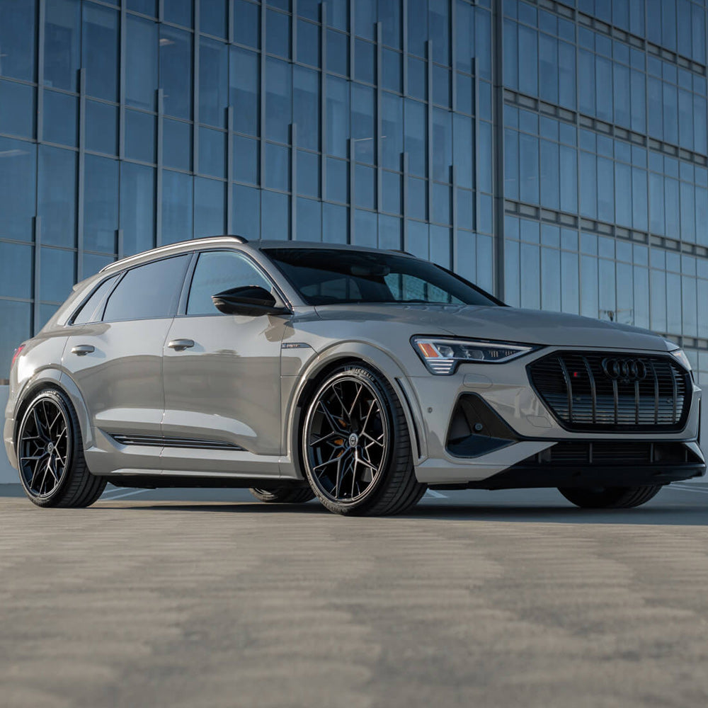 20" HRE FF10 Black Forged Concave Wheels Rims Fits Honda Civic Type R FK8