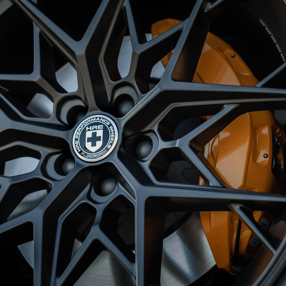 20" HRE FF10 Black Forged Concave Wheels Rims Fits Honda Civic Type R FK8