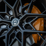 20" HRE FF10 Black Forged Concave Wheels Rims Fits Honda Civic Type R FK8