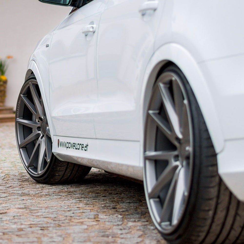 21" Vossen VFS-1 Grey 21x9.5 Hybrid Forged Concave Wheels Rims Fits Audi S8
