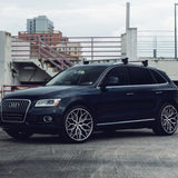 20" Vossen HF2 Black 20X10.5 20X10.5 1151 Concave Wheels Rims Fits Audi B8 A5 S5